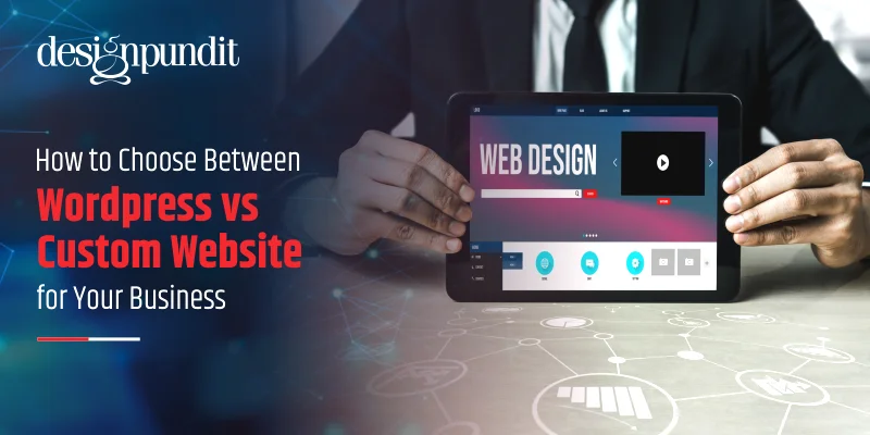 Wordpress vs custom website
