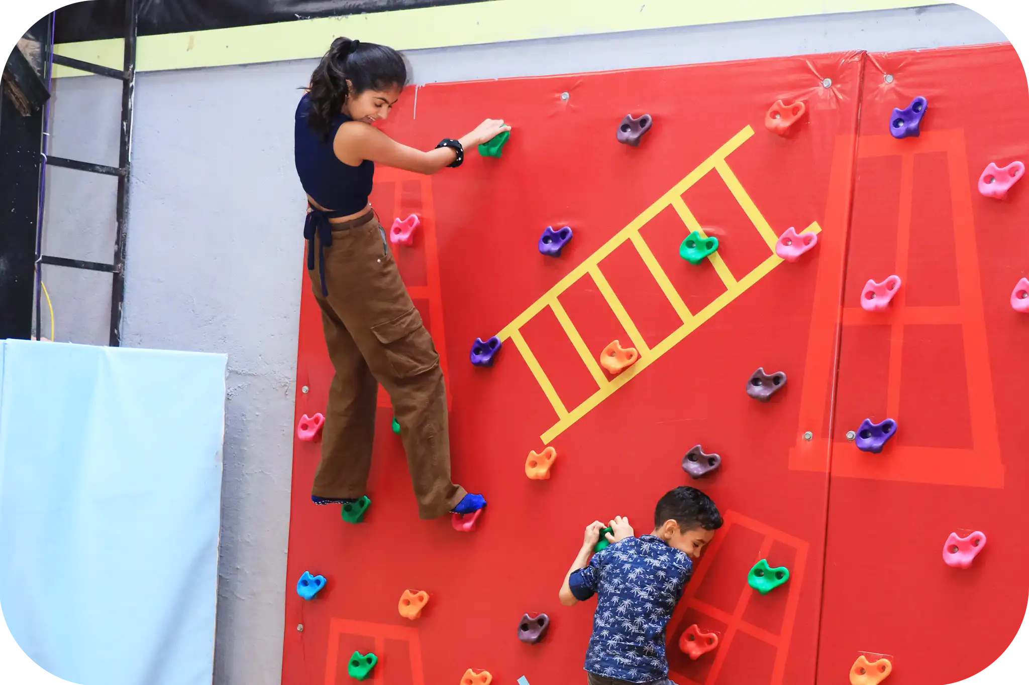 wall climbing